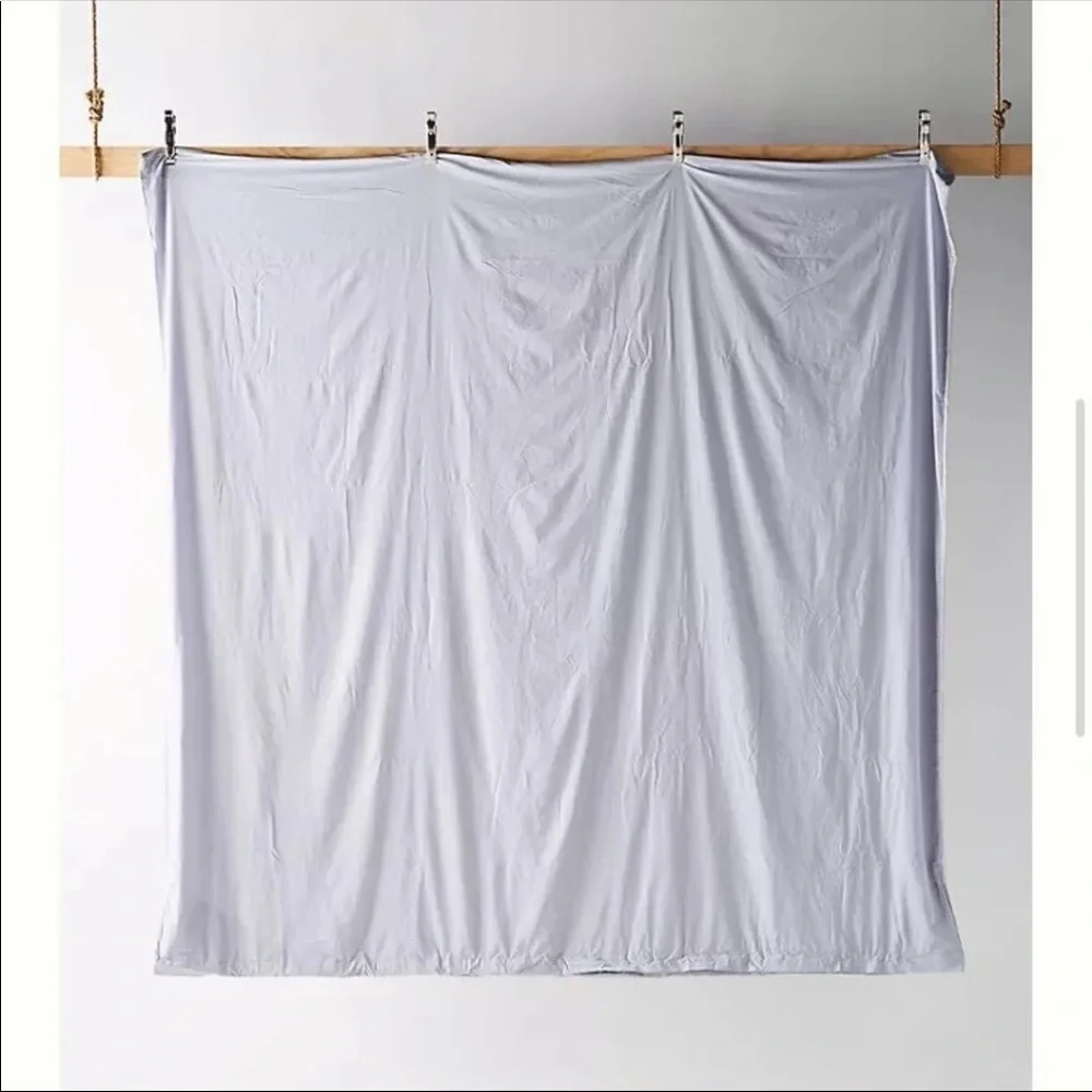 Anthropologie Rainier Percale Duvet Queen with 2 shams (king and regular) NWT
